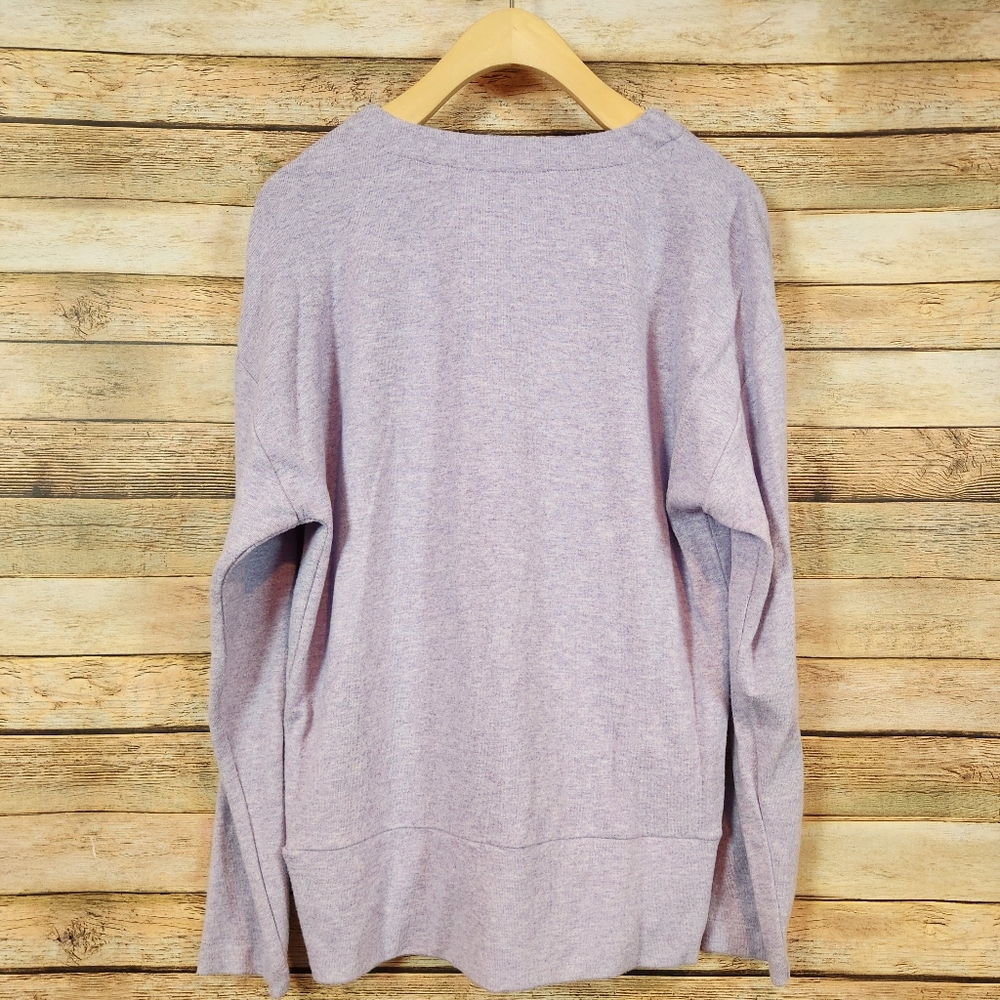 WHBM Knit Surplice Top - Picture 4 of 4